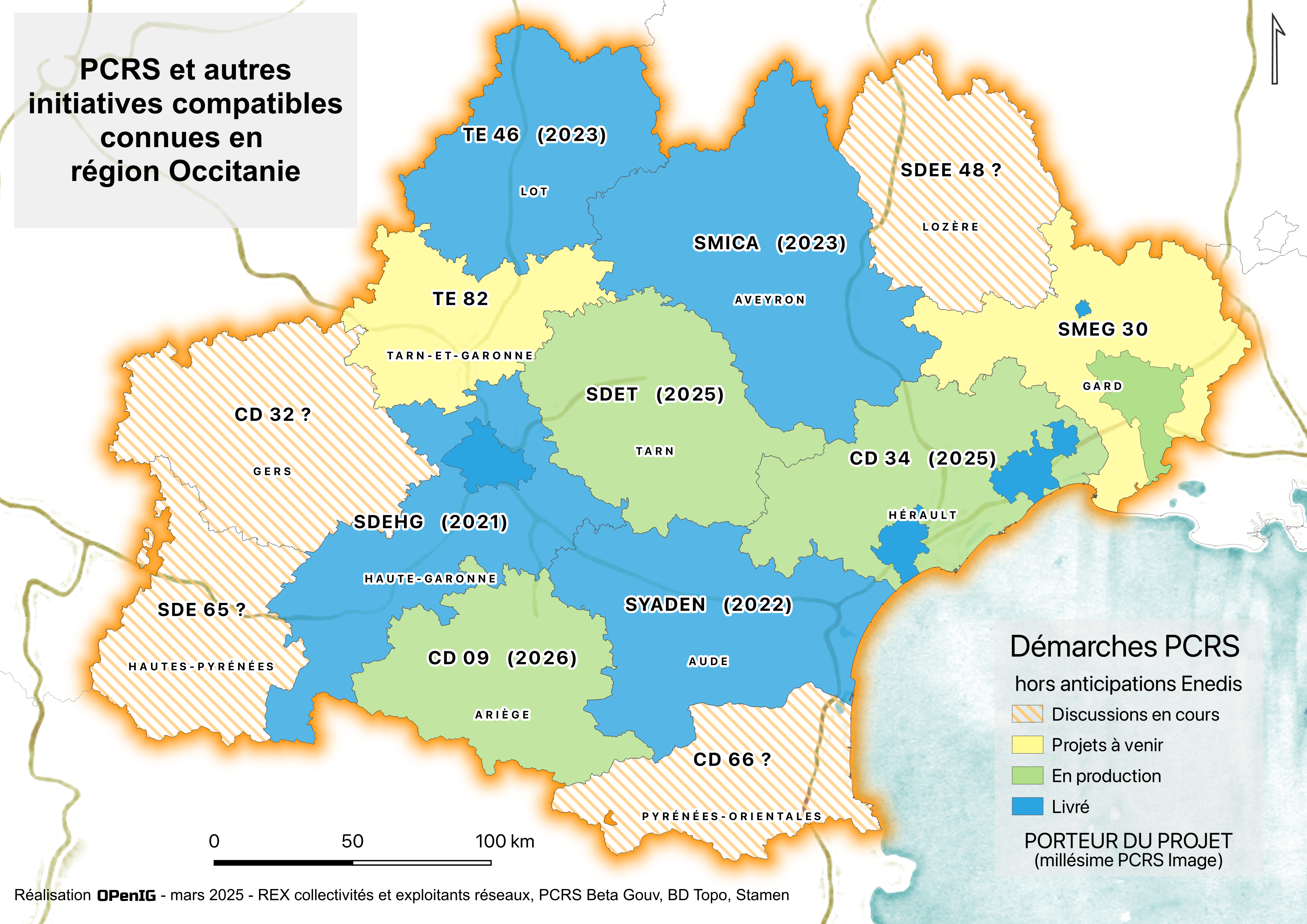 Suivi régional PCRS Occitanie mars 2025