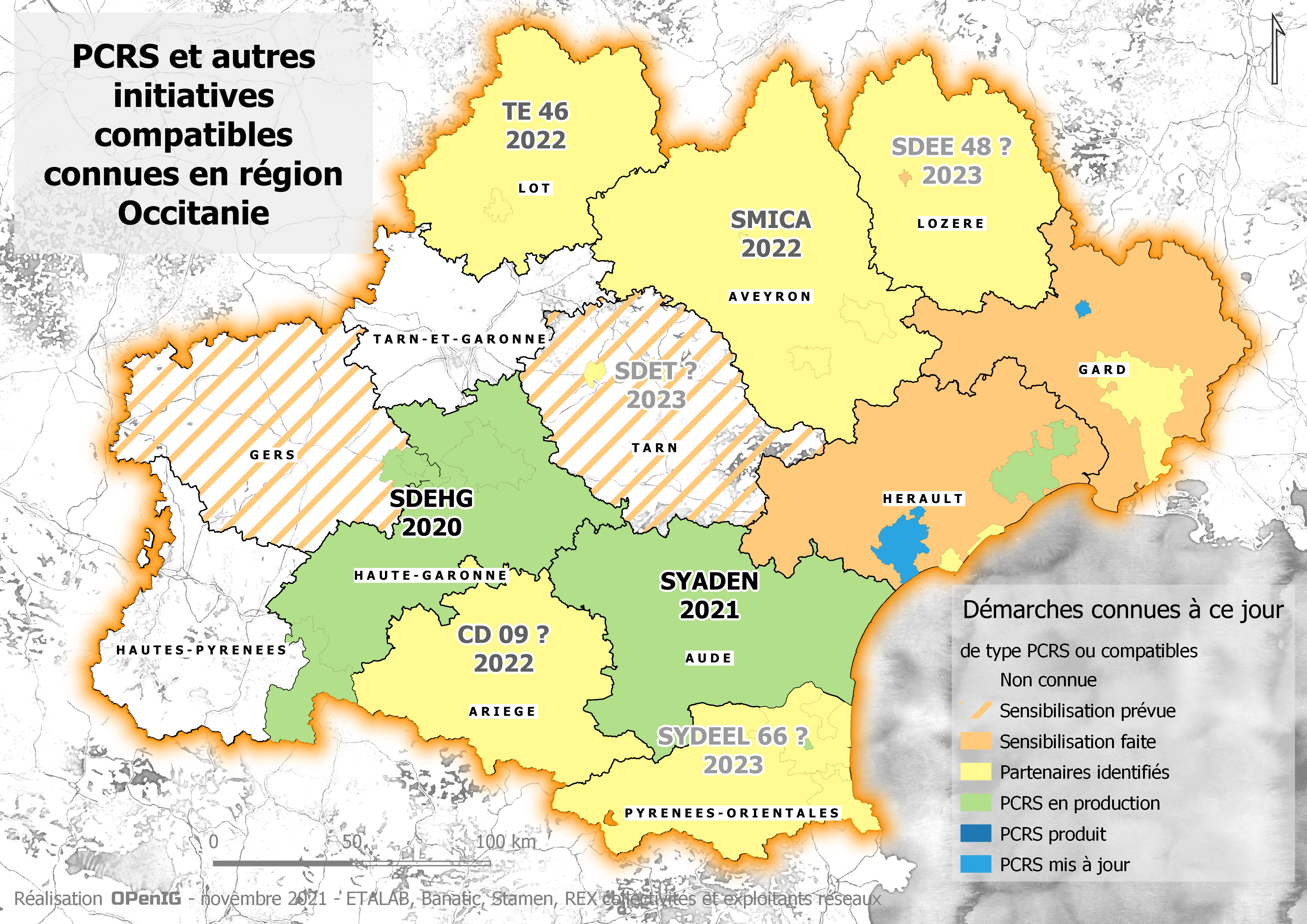 Carto PCRS Occitanie nivembre 2021